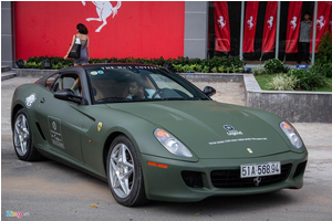 Ngắm Ferrari 599 GTB duy nhất Việt Nam của ông Đặng Lê Nguyên Vũ