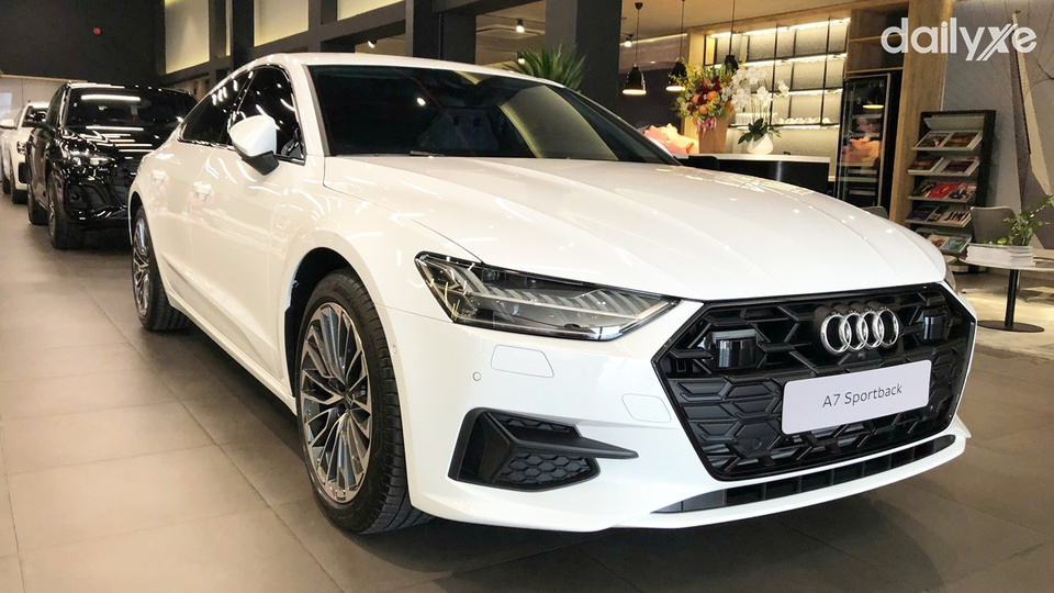 Audi A7 sở hữu kích thước nổi bật