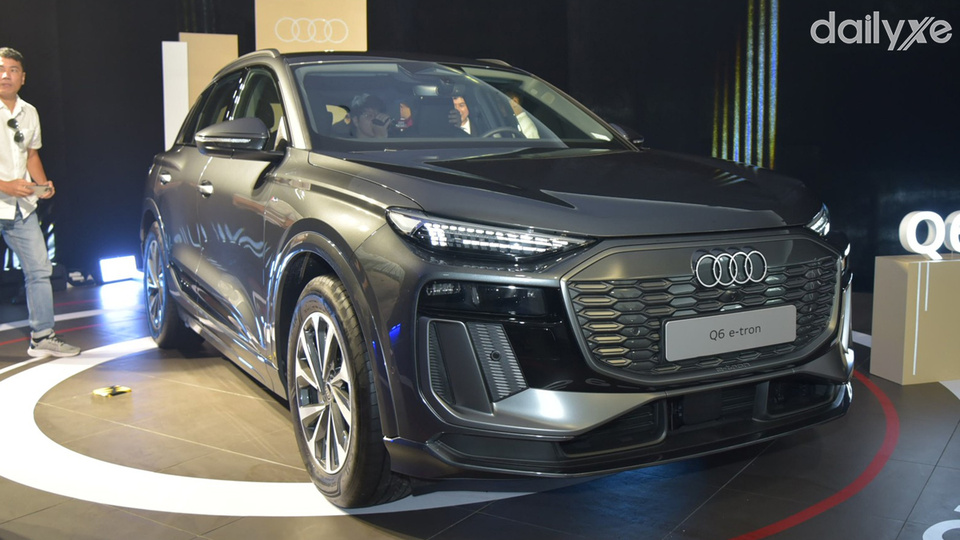 Audi Q6 có kích thước lớn cùng nhiều màu sắc ngoại thất khác nhau tùy phiên bản