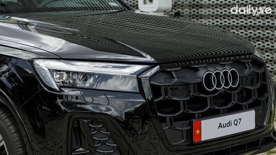 Hệ thống đèn pha LED Matrix tiên tiến trên Audi Q7