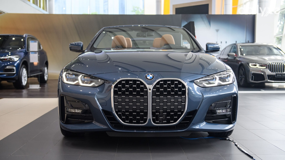 Thiết kế đầu xe BMW với những đường nét cá tính và sang trọng