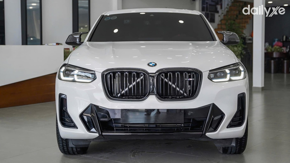 Cản trước của xe thiết kế mang vẻ năng động