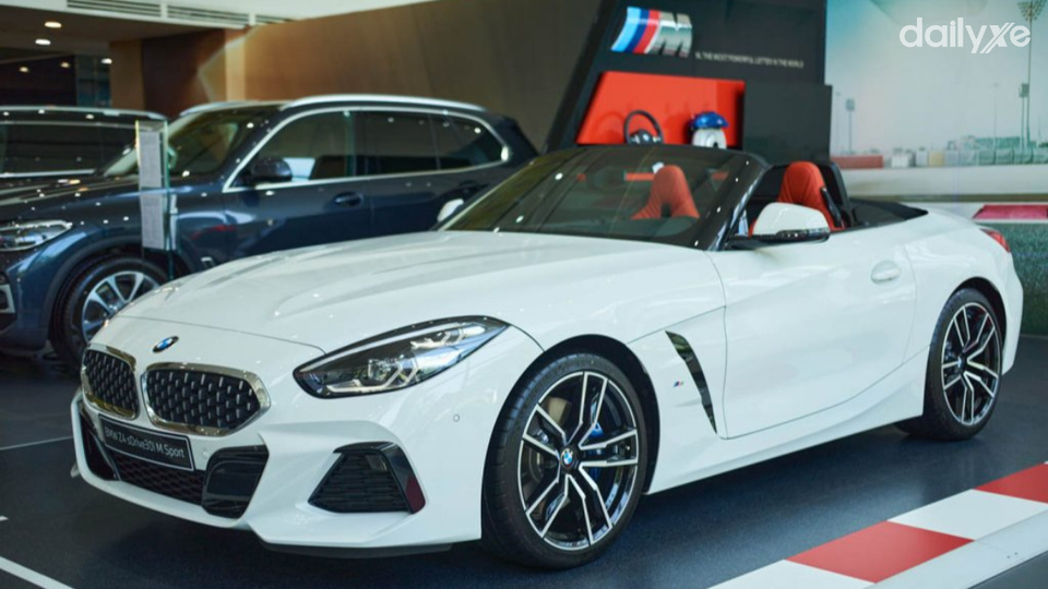 BMW Z4 trang bị bảng màu đa dạng
