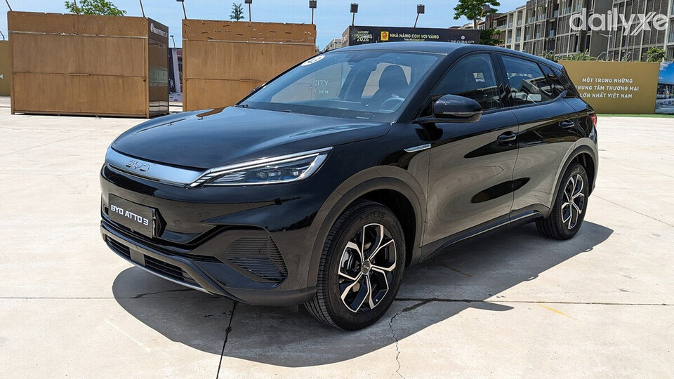 BYD Atto 3 sở hữu bảng màu thịnh hành