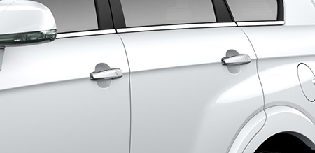 Tay nắm cửa mạ crôm sáng bóng Tay nắm cửa mạ crôm sáng bóng