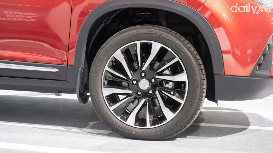 Mâm xe Dongfeng T5 có kích thước lớn