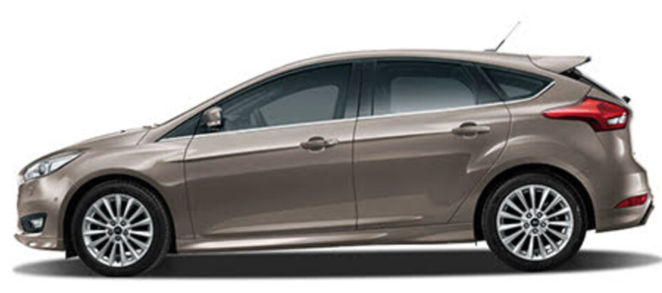 Ford Focus phiên bản màu bạc hổ phách