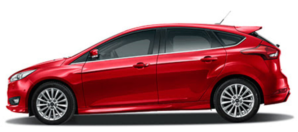 Ford Focus phiên bản màu đỏ ruby
