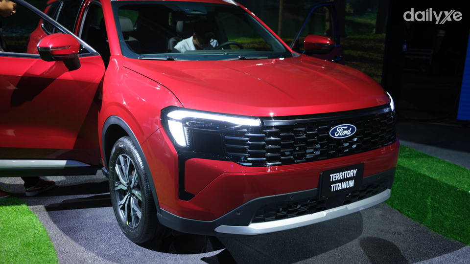 Ford Territory sở hữu lưới tản nhiệt bát giác cỡ lớn