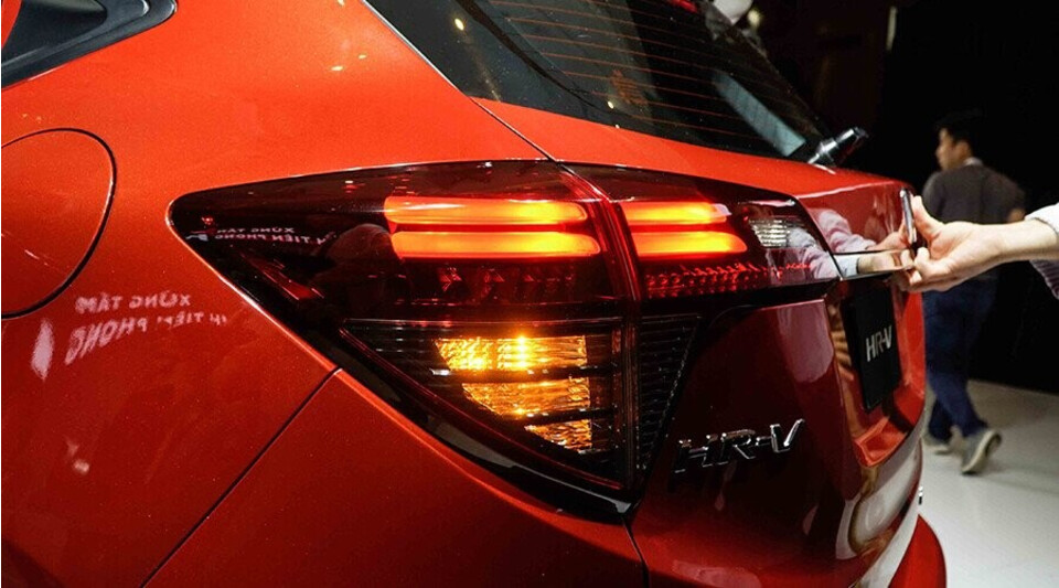 Honda HR-V gây ấn tượng không kém với cụm đèn hậu LED