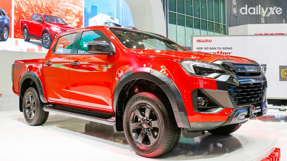 Isuzu D-Max sở hữu tổng kích thước lớn