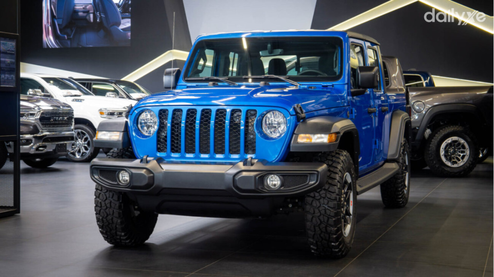 Jeep Gladiator sở hữu nhiều tùy chọn màu sắc