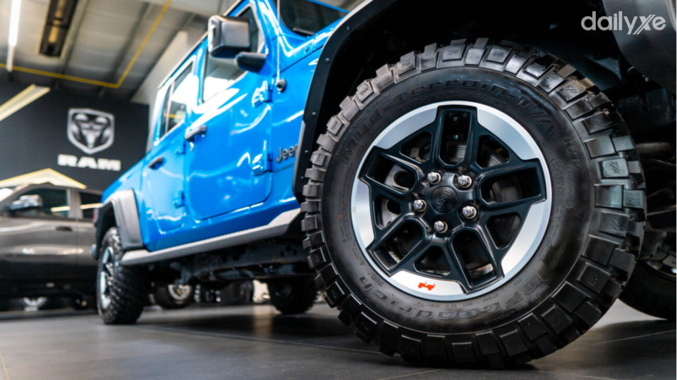 Mâm xe thu hút ánh nhìn khi chuyển động