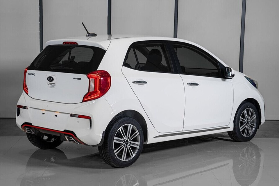 Đuôi xe thiết kế nhỏ gọn