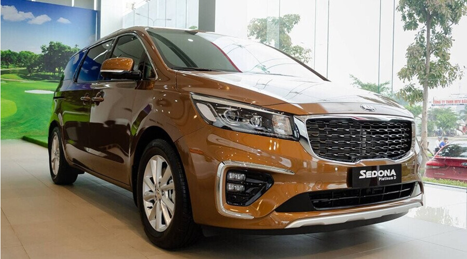 KIA Sendona thiết kế ngoại sang trọng