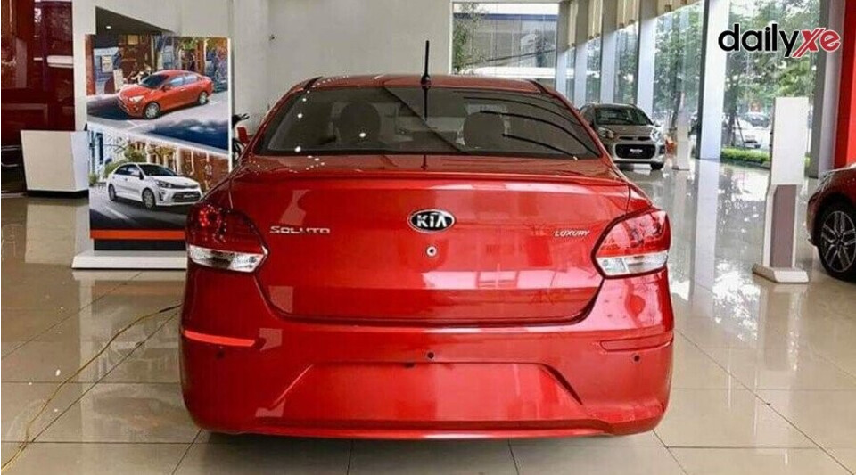 Đuôi xe thiết kế trẻ trung