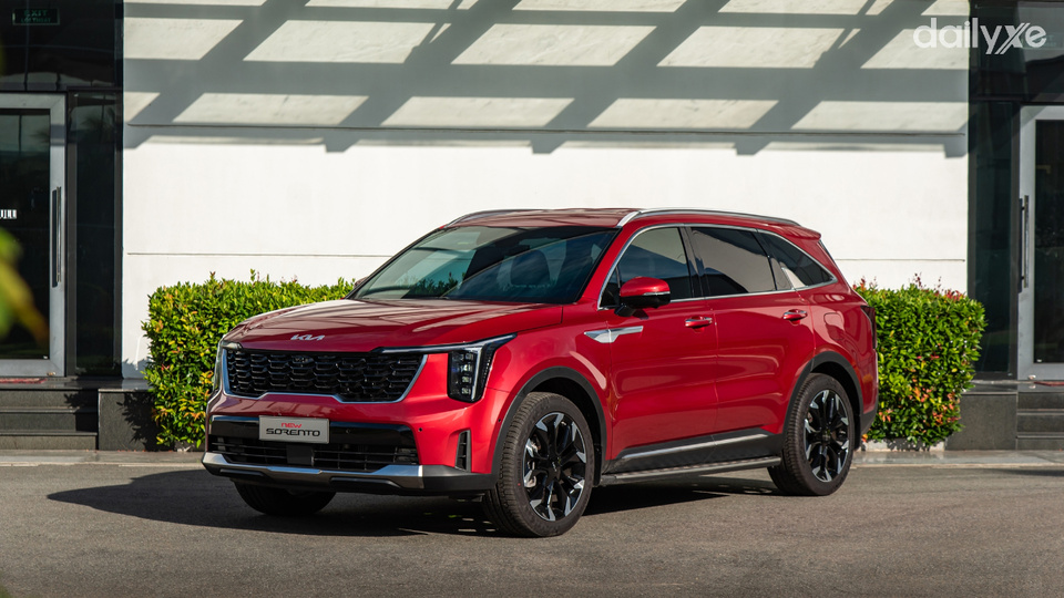 KIA Sorento sở hữu bảng màu đa dạng nhiều tùy chọn