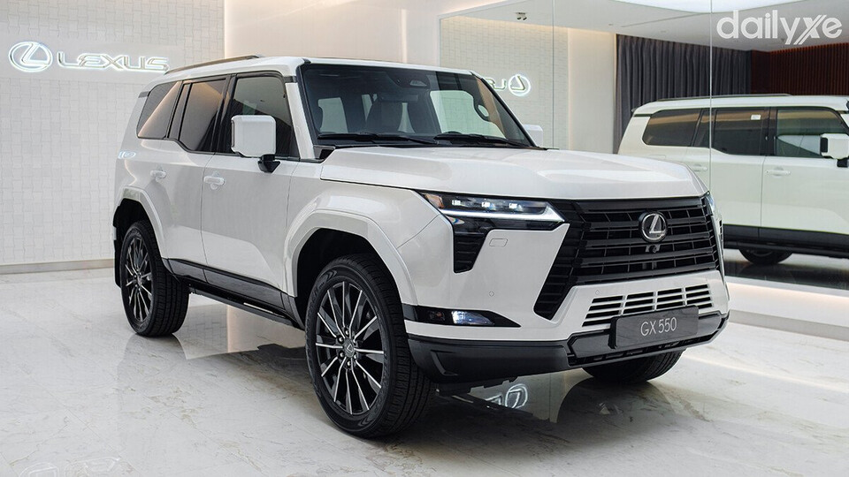 Lexus GX550M sở hữu bảng màu phong phú