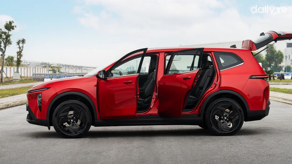 Thân xe mang phong cách tối giản