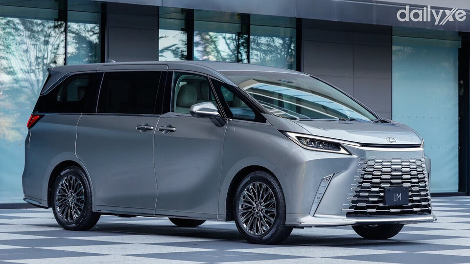 Lexus LM500h sở hữu kích thước nhỉnh hơn bản tiền nhiệm cùng nhiều tùy chọn màu sắc