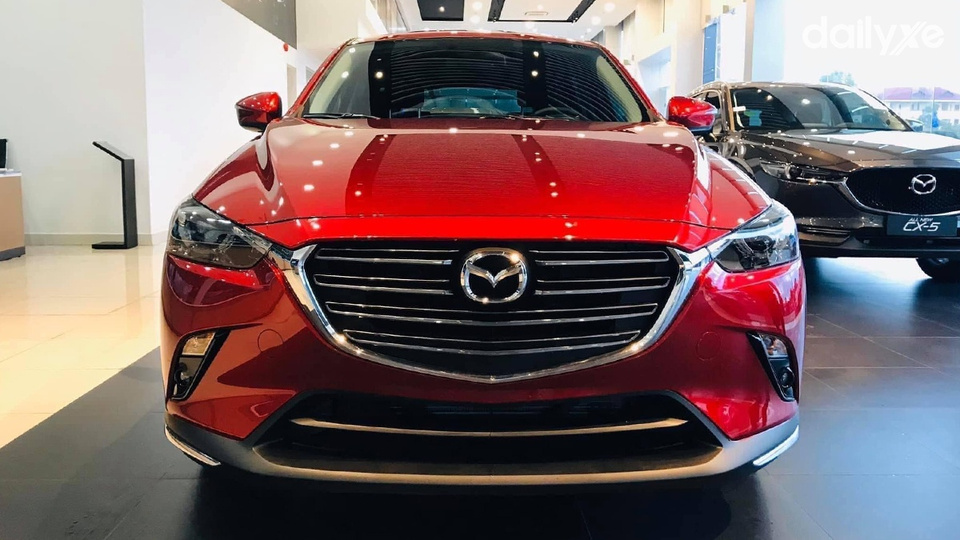 Đầu xe Mazda CX-3 thiết kế nhỏ gọn