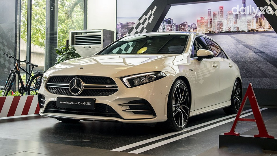 Mercedes A-Class sở hữu kích thước nổi bật trong phân khúc