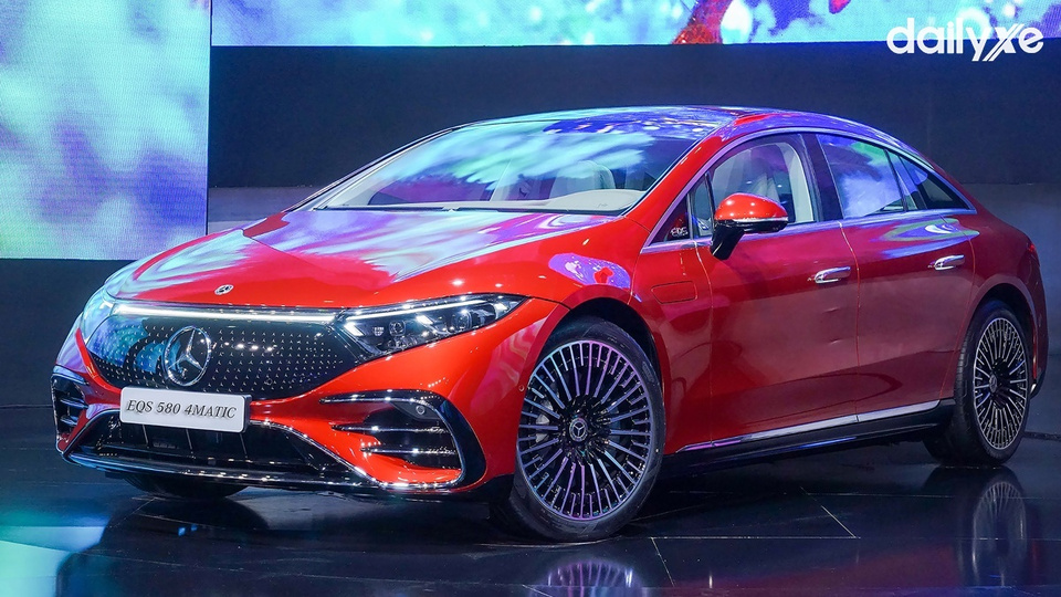 Mercedes EQS sở hữu bảng màu thời thượng