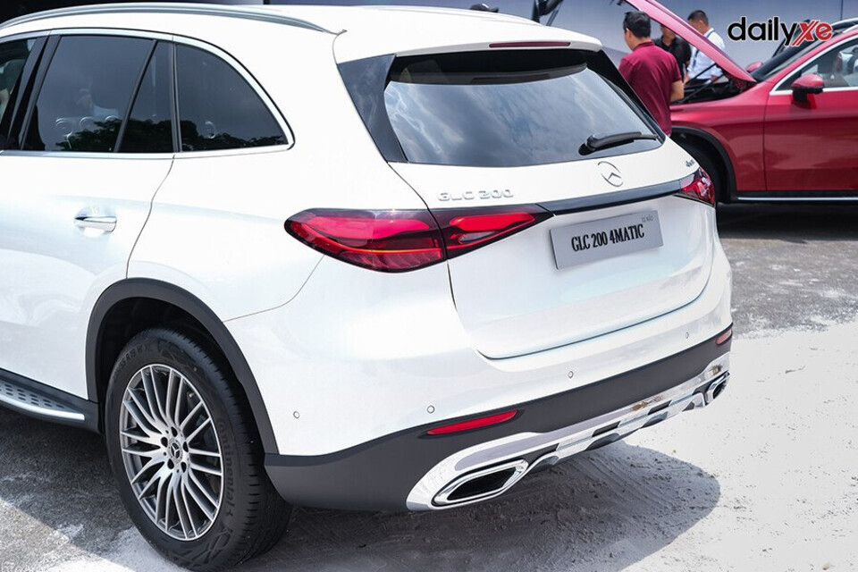 Đuôi xe đậm chất thể thao