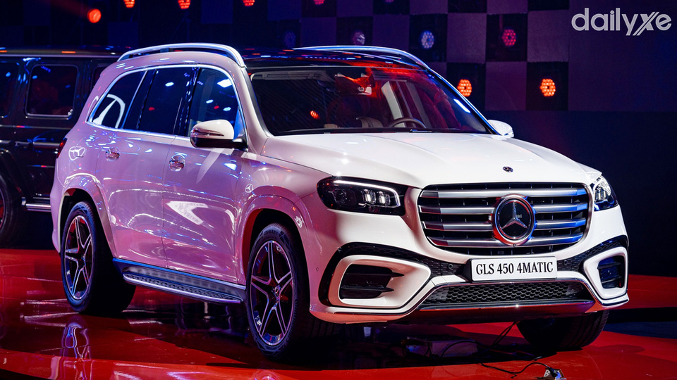 Mercedes GLS có ngoại hình bề thế nhưng không kém phần thanh lịch