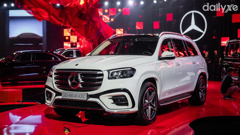 GLS sở hữu bảng màu ngoại thất nhiều màu sắc