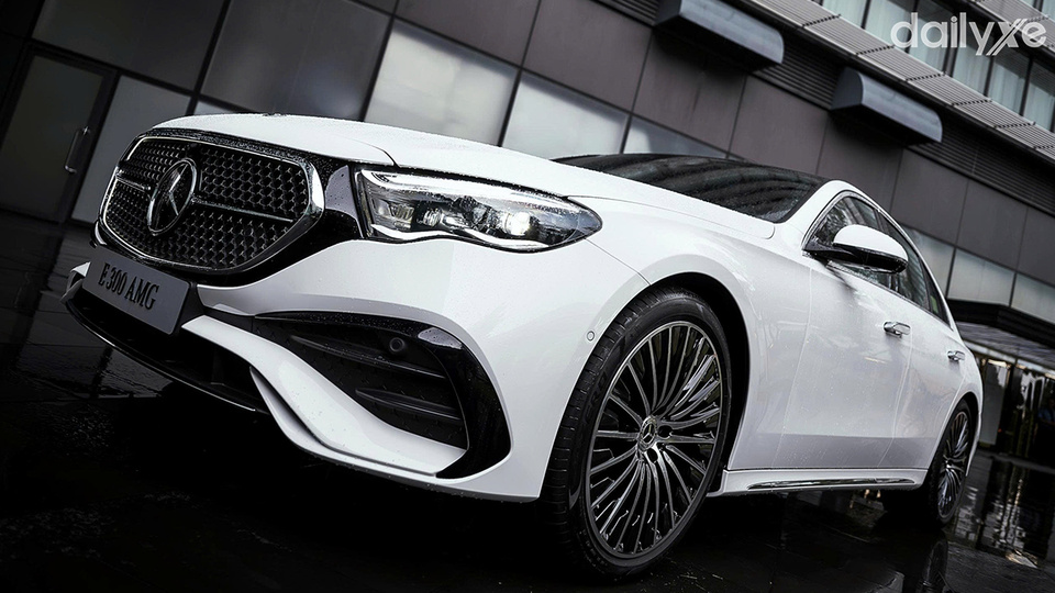 Mercedes E-Class có kích thước khác nhau tùy phiên bản