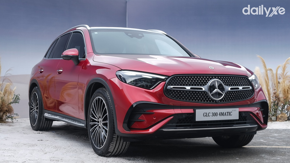 Mercedes GLC sở hữu kích thước nổi bật trong phân khúc