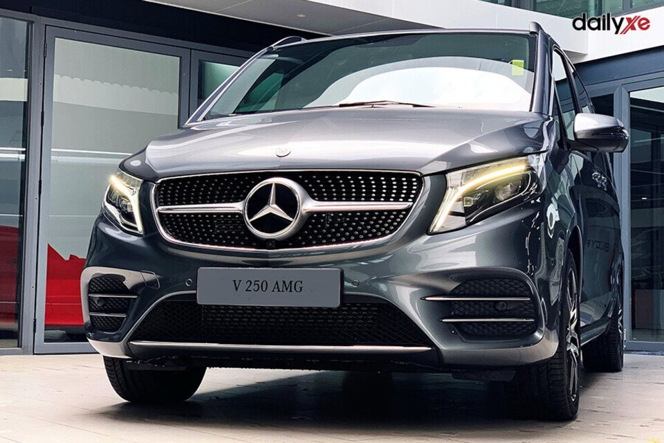Mercedes V-Class sở hữu diện mạo sang trọng và tinh tế