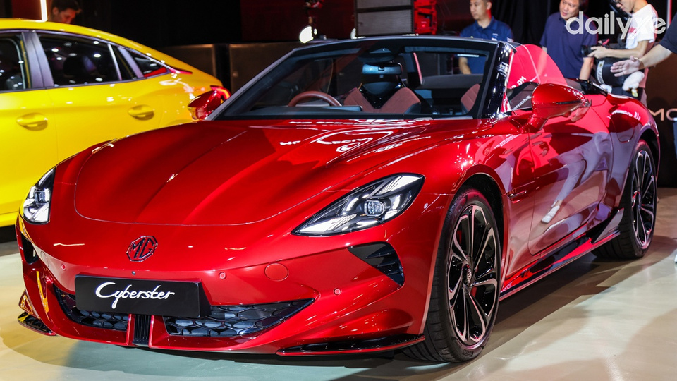 MG Cyberster sở hữu kích thước nhỏ gọn