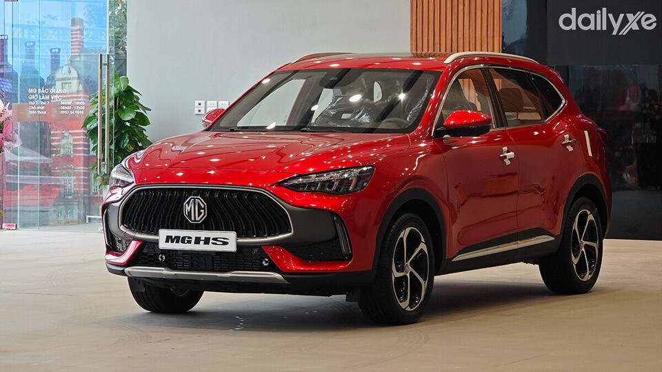 MG HS có 4 màu dễ dàng tùy chọn mua xe