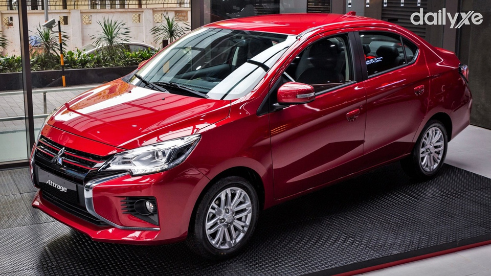 New Mitsubishi Attrage thiết kế nhỏ gọn phù hợp di chuyển đô thị