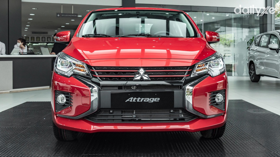 Đầu xe New Mitsubishi Attrage thiết kế đẹp mắt hơn