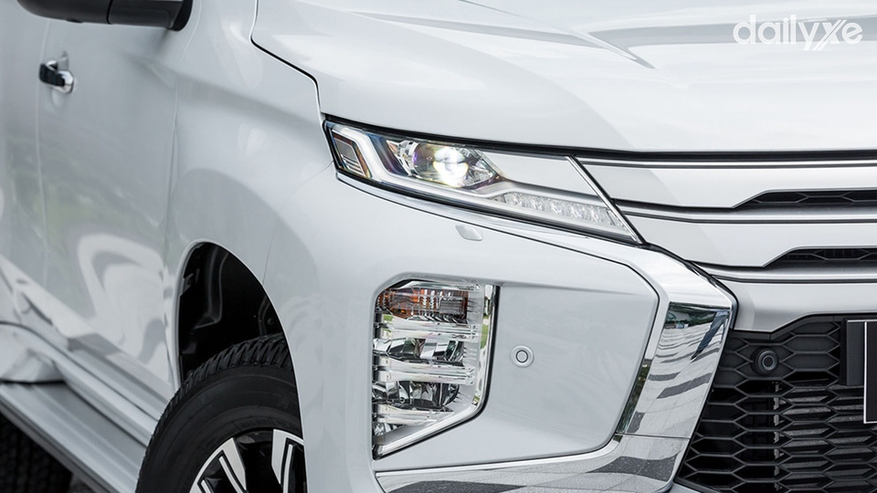 New Mitsubishi Pajero Sport sử dụng đèn pha Bi-LED dạng thấu kính