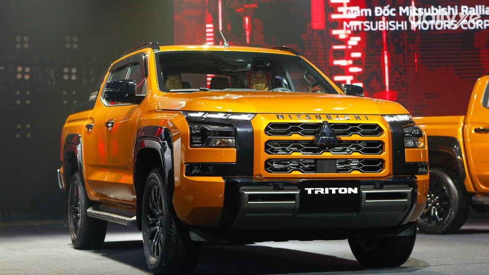 Mitsubishi Triton có kích thước nổi bật