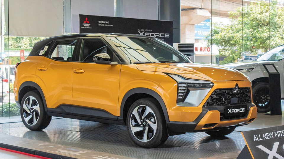 Mitsubishi Xforce sở hữu cho mình vẻ ngoài mang đậm đặc trưng của dòng xe SUV