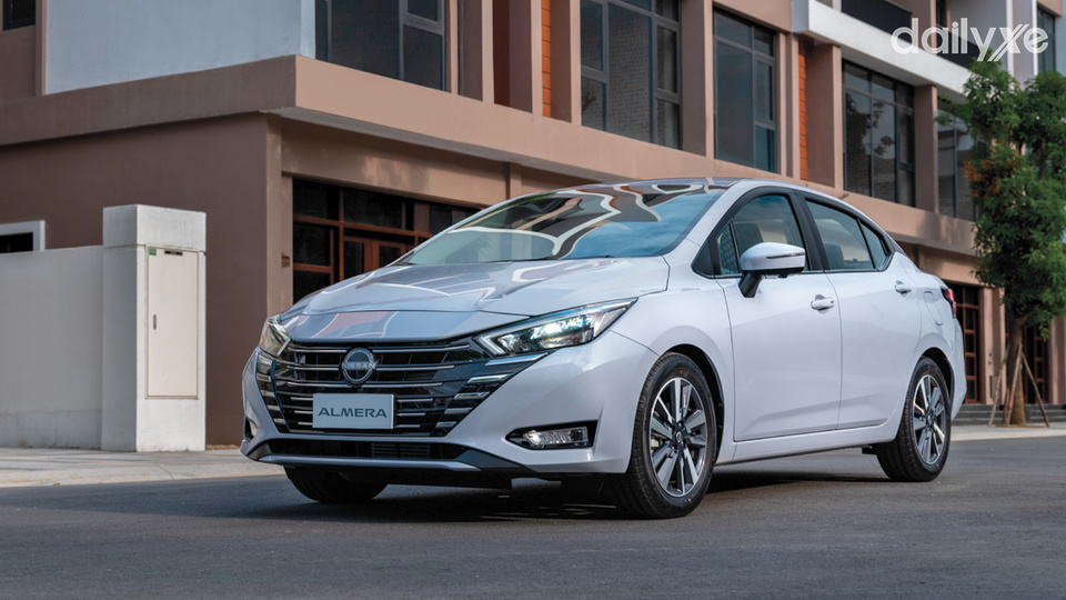 Nissan Almera sở hữu thiết kế thể thao, hiện đại