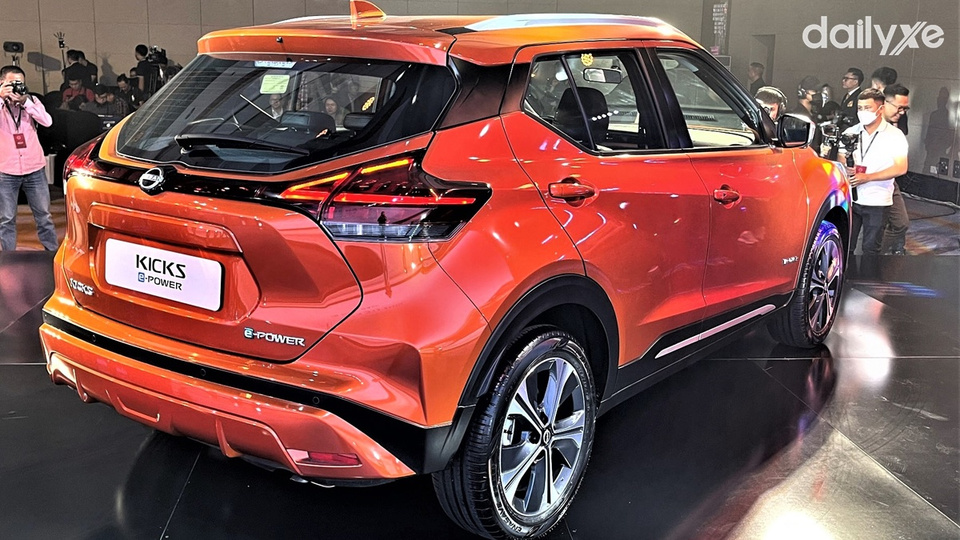 Đuôi xe thiết kế nhỏ gọn