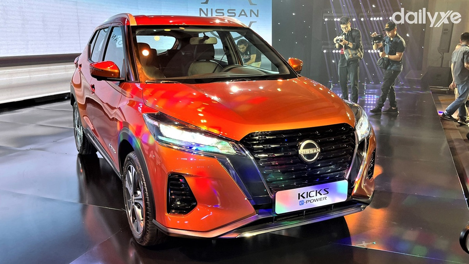 Nissan Kicks E-Power nổi bật với diện mạo sôi động từ mọi góc độ