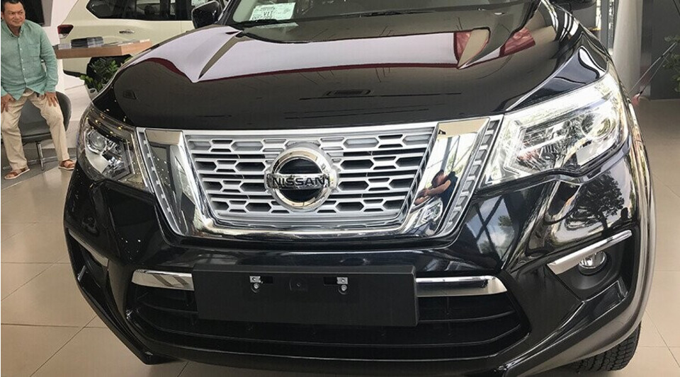 Đầu xe Terra thiết kế lưới tản nhiệt V-Motion rất đặc trưng