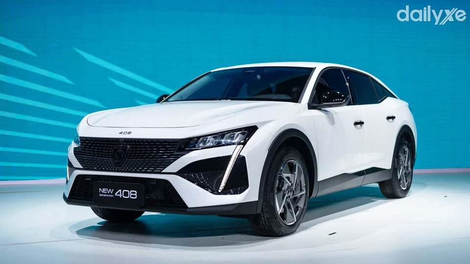 Peugeot 408 Premium ra mắt màu obsession mới thay đổi màu sắc theo góc nhìn và ánh sáng chiếu
