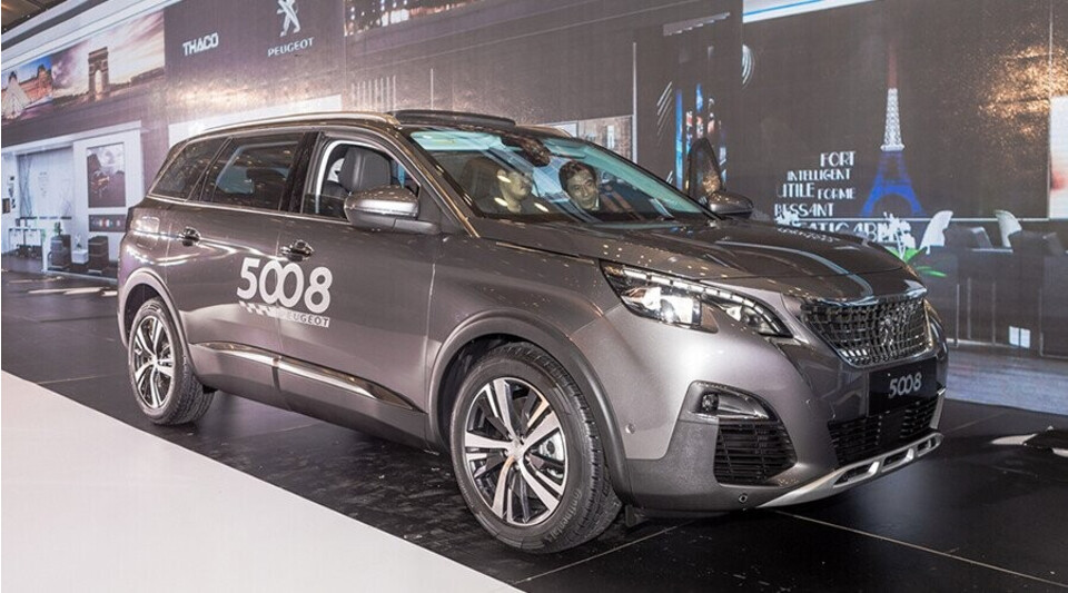Peugeot 5008 thiết kế ngoại thất sang trọng