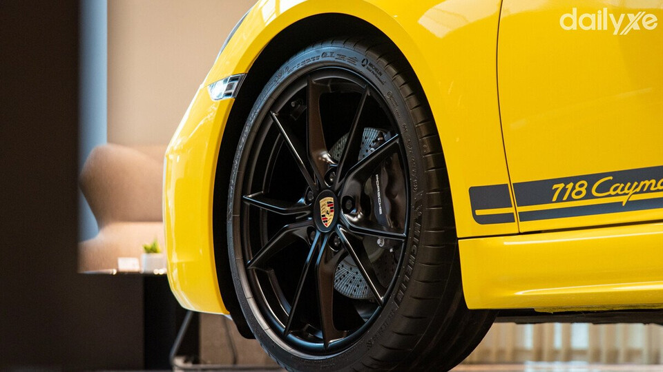 Vành xe Porsche 718 với nhiều kích thước tùy chọn