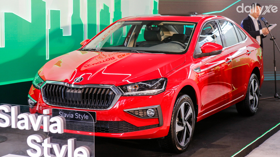 Thiết kế ngoại thất xe Skoda Slavia mới nhất