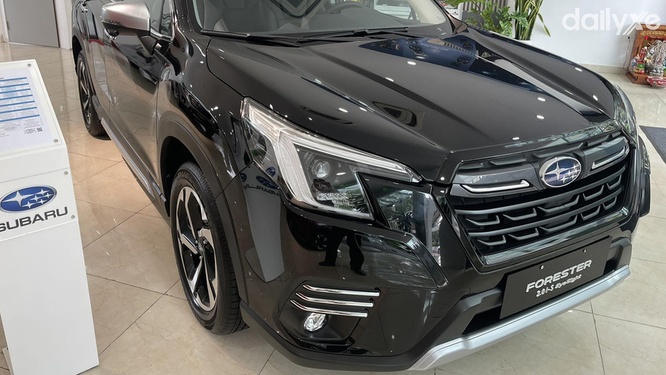 Mặt calang hình lục giác điển hình của Subaru