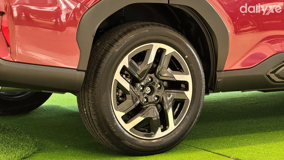 Mâm xe có kích thước lớn hoạt động bền bỉ